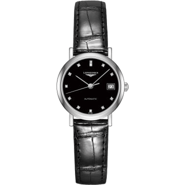 Elegant Collection 25.5 Automatic Stainless Steel / Black / Strap