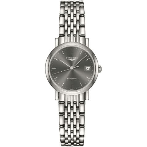 Elegant Collection 25.5 Automatic Stainless Steel / Grey / Bracelet