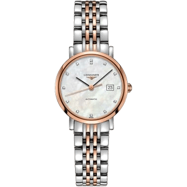 Elegant Collection Automatic 29 Stainless Steel / Pink Gold / MOP