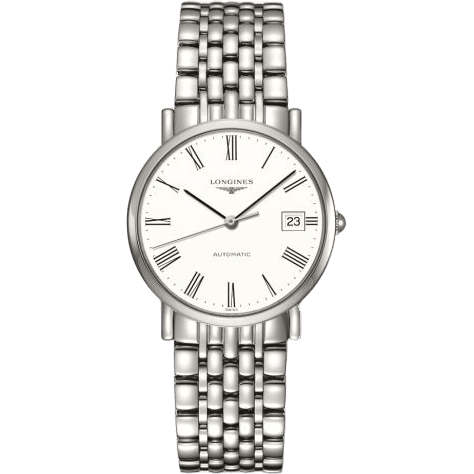 Elegant Collection 34.5 Automatic Stainless Steel / White / Bracelet