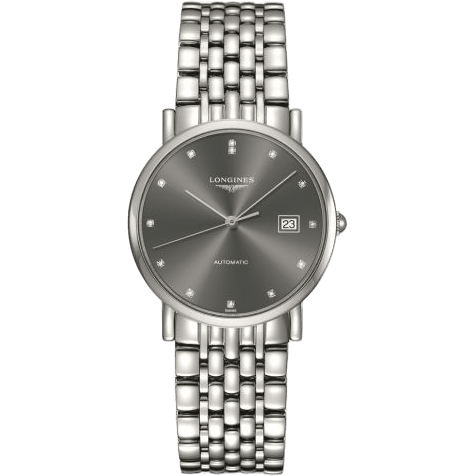 Elegant Collection 34.5 Automatic Stainless Steel / Grey / Bracelet