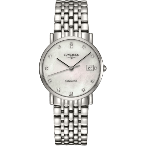 Elegant Collection 34.5 Automatic Stainless Steel / MOP / Bracelet