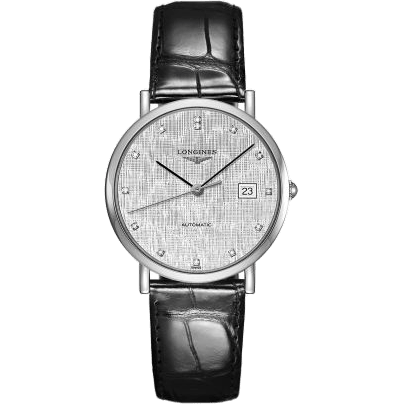 Elegant Collection Automatic 37 Stainless Steel / Silver / Strap