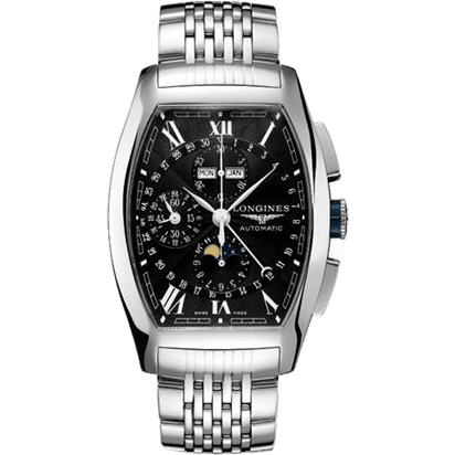 Evidenza Chronograph Calendar Black Bracelet