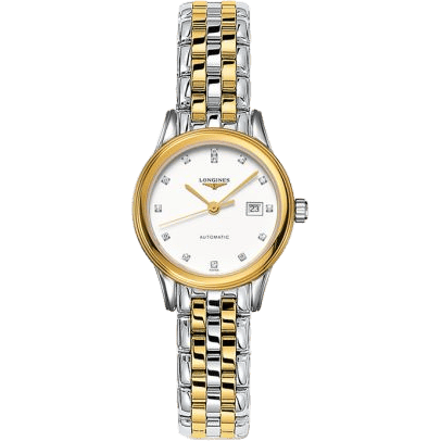 Flagship 30 Stainless Steel - Yellow Gold / White - Diamond / Bracelet