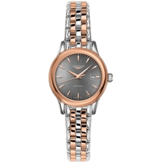 Flagship 30 Stainless Steel - Pink Gold / Grey / Bracelet
