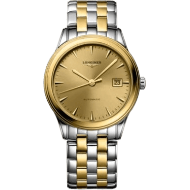 Flagship 38.5 Automatic Stainless Steel - Yellow Gold / Champagne / Bracelet