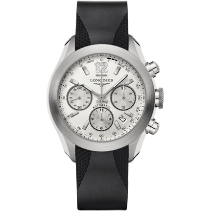 GrandeVitesse Chronograph Silver Rubber