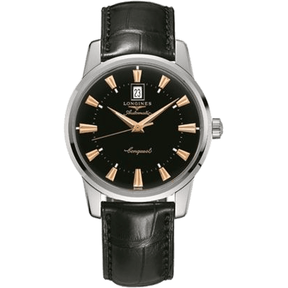 Conquest Heritage 40mm Black Dial