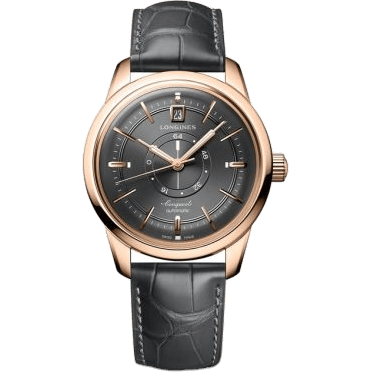 Conquest Heritage Power Reserve 38 Pink Gold / Silver