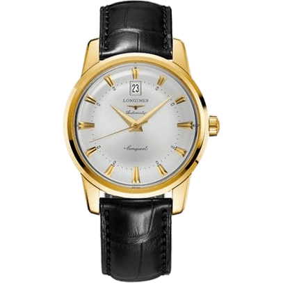 Conquest Heritage 40mm Yellow Gold