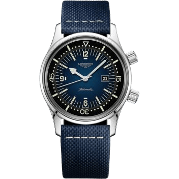 Legend Diver 36 Stainless Steel / Blue / Strap