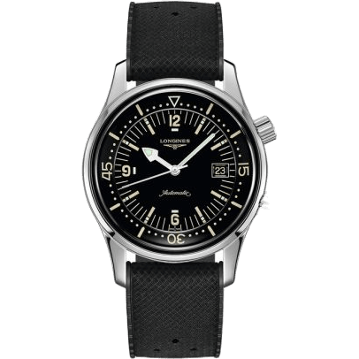 Legend Diver Date Stainless Steel / Black / Rubber