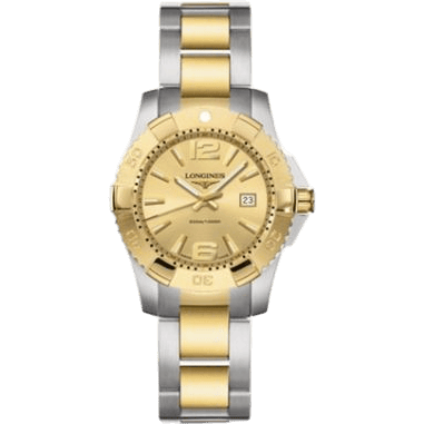 Longines Hydroconquest Quartz 29.5 Two Tone Gold L3.247.3.36.7