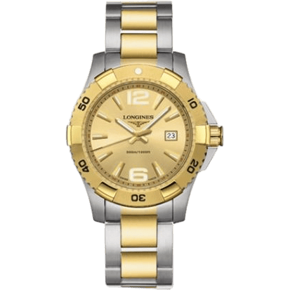 Hydroconquest 39 Quartz Two Tone Gold