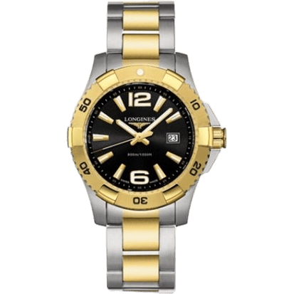 Hydroconquest 39 Quartz Two Tone Black