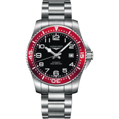 Longines Hydroconquest Automatic 41 Red L3.695.4.59.6