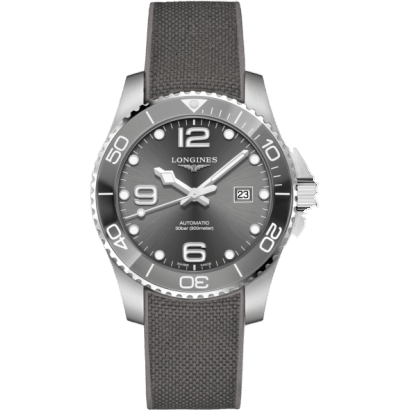 HydroConquest 43 Automatic Stainless Steel / Ceramic / Grey / Rubber