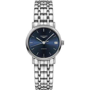 Longines Presence Automatic 30 Stainless Steel / Blue / Bracelet L4.322.4.92.6