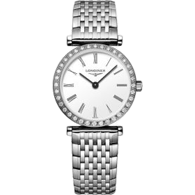 Longines La Grande Classique Quartz 24 Stainless Steel - Diamond / White / Bracelet L4.341.0.11.6