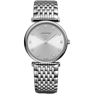 Longines La Grande Classique Quartz 29 Stainless Steel / Grey / Bracelet L4.512.4.70.6