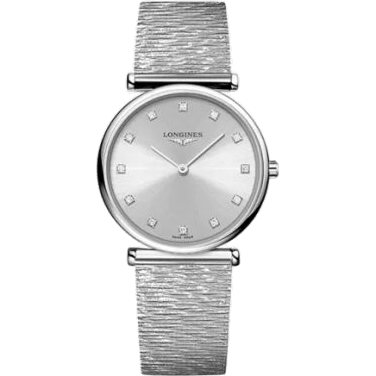 Longines La Grande Classique Quartz 29 Stainless Steel / Grey / Bracelet L4.512.4.74.6