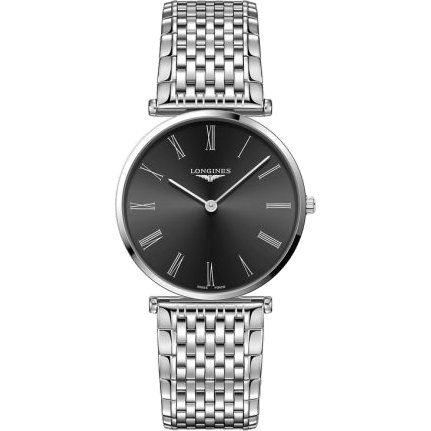 Longines La Grande Classique 38 Stainless Steel / Black - Roman / Bracelet L4.866.4.51.6