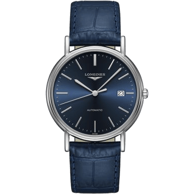 Longines Presence 38.5 Automatic Stainless Steel / Blue L4.921.4.92.2