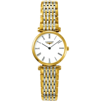 Longines La Grande Classique Quartz 24 Two Tone Yellow Roman L4.209.2.11.7