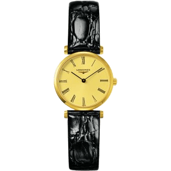 Longines La Grande Classique Quartz 24 Yellow LEather Roman L4.209.2.31.2