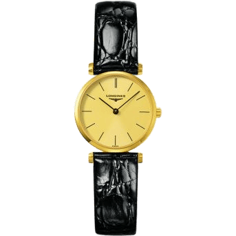 Longines La Grande Classique Quartz 24 Yellow Leather Yellow Stick L4.209.2.32.2