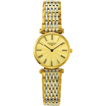 Longines La Grande Classique Quartz 24 Two Tone Yellow Roman L4.209.2.41.7