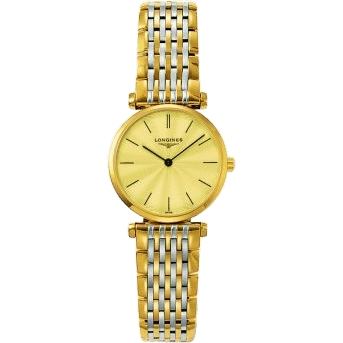 Longines La Grande Classique Quartz 24 Two Tone Gold Stick L4.209.2.42.7