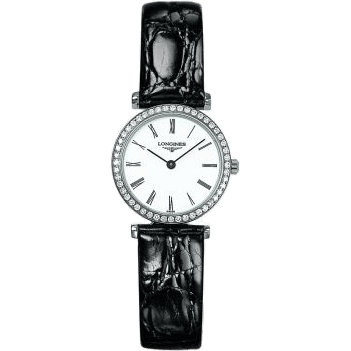 Longines La Grande Classique Quartz 24 Diamond Bezel L4.241.0.11.2
