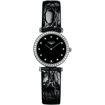 Longines La Grande Classique Quartz 24 Diamond Bezel L4.241.0.58.2