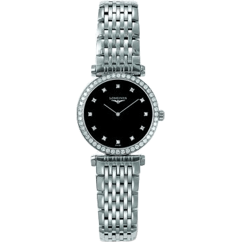 Longines La Grande Classique Quartz 24 Diamond Bezel L4.241.0.58.6