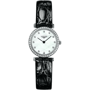 Longines La Grande Classique Quartz 24 Diamond Bezel L4.241.0.80.2