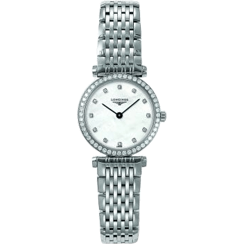 Longines La Grande Classique Quartz 24 Diamond Bezel L4.241.0.80.6