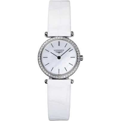 Longines La Grande Classique Quartz 24 Diamond Bezel L4.241.0.86.2