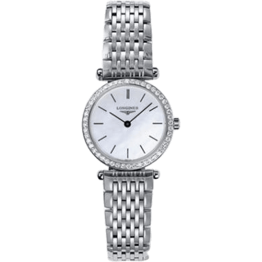 Longines La Grande Classique Quartz 24 Diamond Bezel L4.241.0.86.6