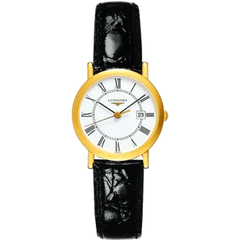 Longines Presence 26.8 Quartz Gold L4.279.6.11.0