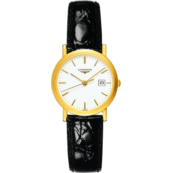 Longines Presence 26.8 Quartz Gold L4.279.6.12.0