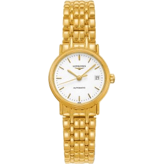 Presence 25.5 Automatic PVD Gold / White / Bracelet