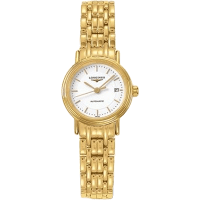 Presence 25.5 Automatic PVD Gold / White / Bracelet