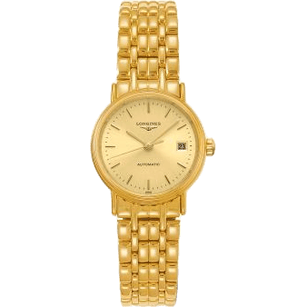 Presence 25.5 Automatic PVD Gold / Champagne / Bracelet