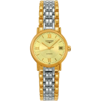 Presence 25.5 Automatic PVD Gold / Champagne - Mixed / Bracelet