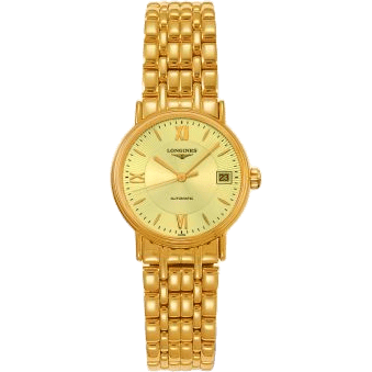 Presence 25.5 Automatic PVD Gold / Champagne - Mixed / Bracelet