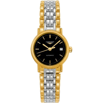 Presence 25.5 Automatic PVD Gold / Black / Bracelet