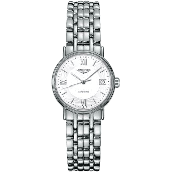 Presence 25.5 Automatic Stainless Steel / White - Mixed / Bracelet