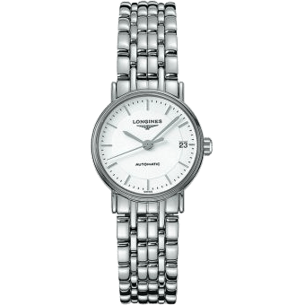 Presence 25.5 Automatic Stainless Steel / White / Bracelet